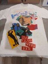 Vintage David Bowie Glass Spider Tour Tshirt, Medium