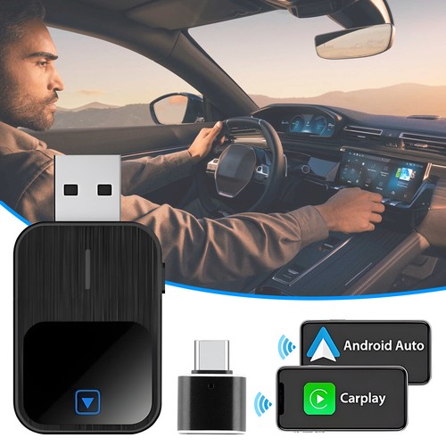 Wireless CarPlay Adapter For iPhone Apple Wireless Carplay USB Dongle Plug Play - Picture 12 of 12