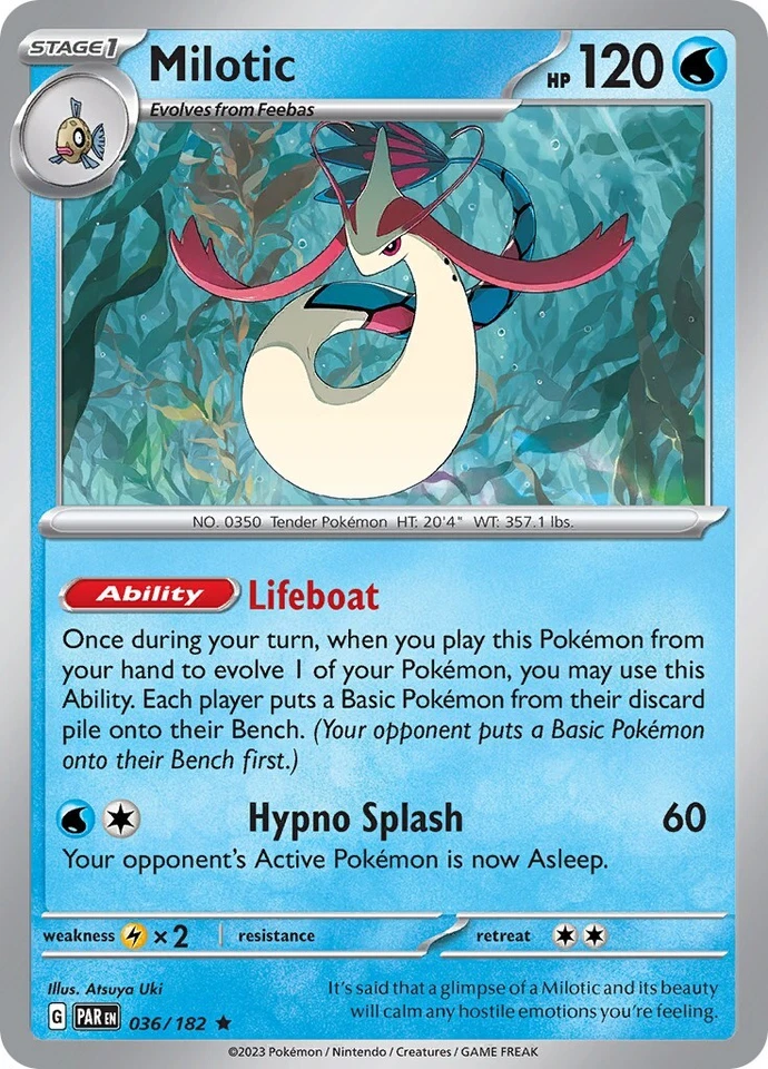 Milotic 036/182 SV04: Paradox Rift