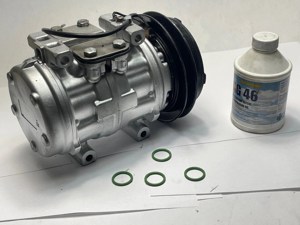 KIT COMPRESOR DE AIRE ACONDICIONADO REMAN OEM 1984-1989 CON GARANTÍA. Foto 2 de 3