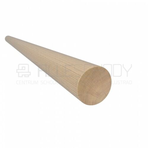 Holz Rundstab Holzrohr Rohr Ø 42,4 mm Eichenholz Handlauf gebeizt und lackiert - Bild 1 von 2