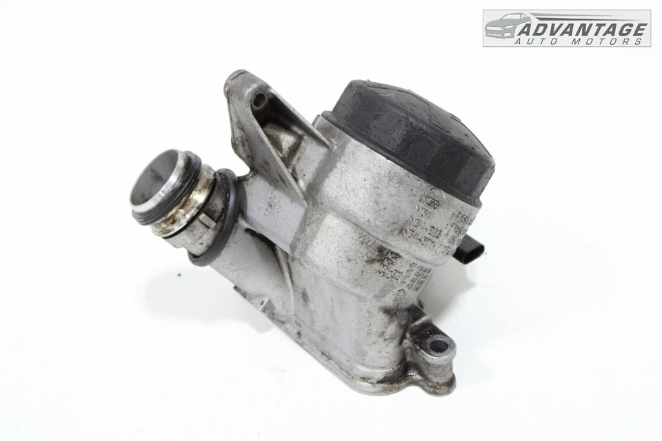 2011-2013 BMW 535I F10 xDRIVE V6 ENGINE MOTOR OIL COOLER FILTER HOUSING BOX OEM - Image 2 of 4