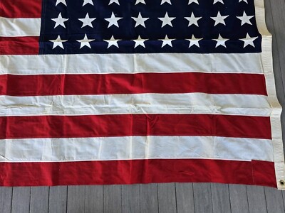 Vintage Large 48 Star Vintage Collegeville Flag & MFG. Co. USA