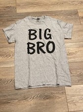 Big Brother Announcement - Sibling Big Bro Mens Size Small Gray