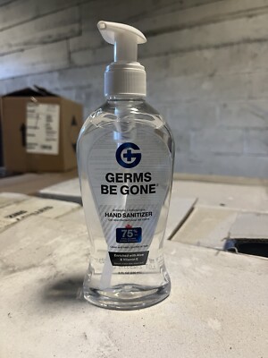 8oz 24 Pack Case Germs Be Gone Medical Grade Hand Sanitizer