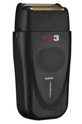 BaByliss PRO FX3 Professional High Speed Foil Shaver - Matte Black (FXX3SB)