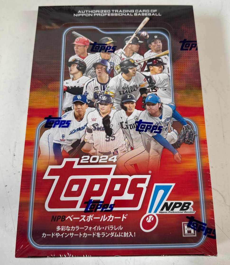Topps NPB Baseball Cards Box 2024 Factory Sealed 24 pack Topps NPB Baseball Cards Box 2024 Factory Sealed 24 pack