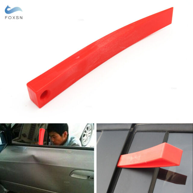 Red Auto Car Door Window Wedge Panel Paintless Dent Removal PDR Repair Hand Tool