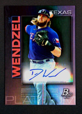 2020 Bowman Platinum Top Prospect Autographs #TOP24 Davis Wendzel