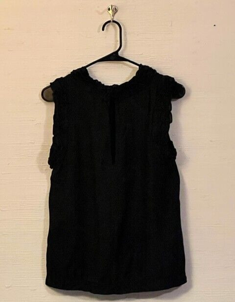 FRENCH CONNECTION Solid Black Sleeveless (Size 8)… - image 2