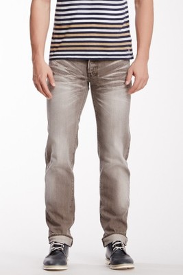 PRPS GOODS & CO yaw SKINNY FIT denim RAMBLER brownish gray mens