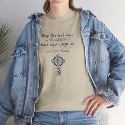 Irish Blessing, Unisex Heavy Cotton Tee