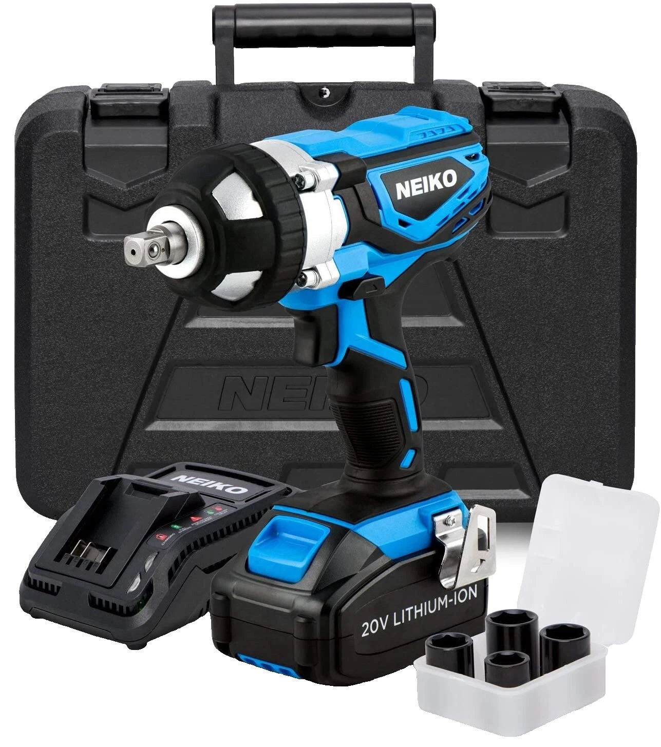 Llaves de Impacto Neiko Batería incluida