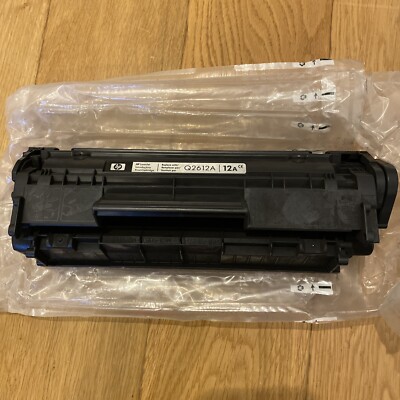 Leere Original HP Laserjet Q2612A 12A Druckerpatrone Hewlett Packard 1010 1018