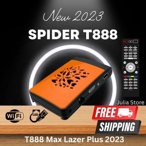 Spider Digital Satellite Receiver TV Box T888 Max Lazer WiFi & Lan رسيفر سبايدر eBay