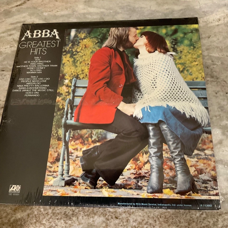 ABBA LP GREATEST HITS ATLANTIC SD 18189 SEALED ORIGINAL RECORD CLUB GATEFOLD - Image 2 of 3