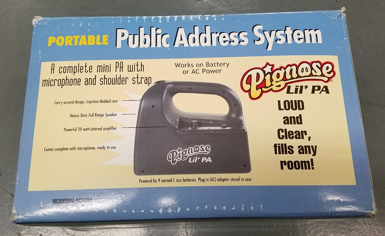 mini public address system