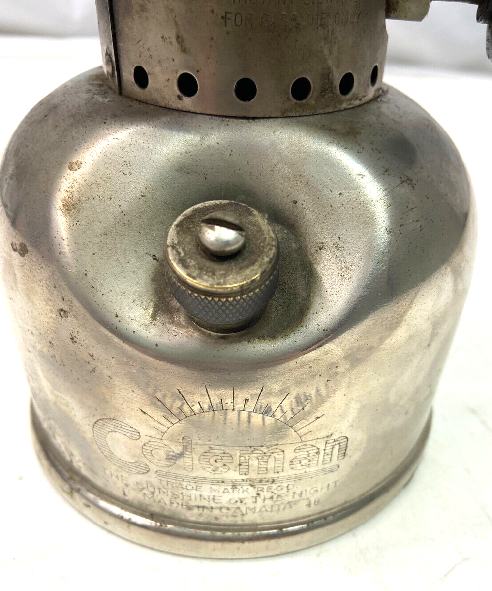 Vintage Coleman Lantern 1/48 Green/Chrome Color | eBay