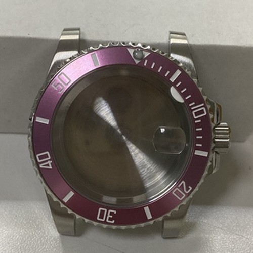 Cassa orologio 40 mm acciaio inox per Miyota 8215 8205 8200 Mingzhu 2813 3804 - Foto 16 di 40