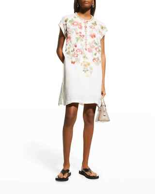 johnny was white embroidered dress Johnny Was Annalise Gauze Dress in Natural Women's small