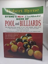 Byrne's New Standard Book of Pool and Billiards by Robert Byrne (1998, Trade...