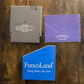 Mickey Mousecapade (Nintendo NES, 1988) Cartridge, Manual, Dust Cover