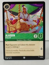 Aladdin - Prince Ali - Fabled #92 - LORCANA - NM -singles