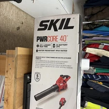 New Skil PWRCORE 40 Brushless 40V 14" String Trimmer and Leaf Blower Combo Kit