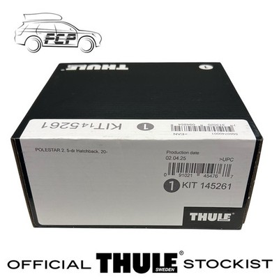 Thule Evo Flush Rail Fitting Kit 145261 Fits Polestar 2, 5-Dr Hatch, 20 Onwards