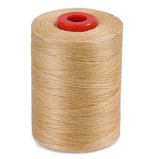 550Yards Waxed Thread for Leather, 0.8mm Waxed Linen Thread, Wax String  for...