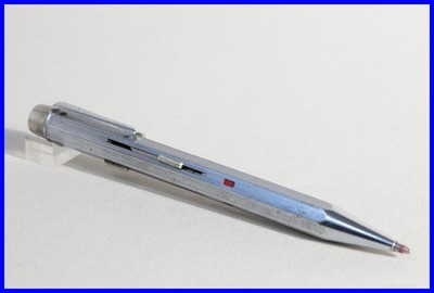 vintage ROTRING 4 Farb Kugelschreiber MULTI  PEN mit MINEN Schieber Mechanik