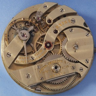OBSRVATORY CHRONOMTER QUALITY PATEK PHILIPPE & CIE MOVEMENT "EXTRA" 1882