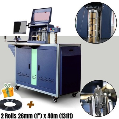 Automatic Channel Letter Fabrication Bender Machine Auto Adjust Cutting Depth