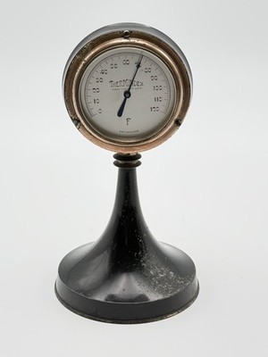 Antique C.P. Goerz Barometer Thermindex Thermometer Germany Switzerland