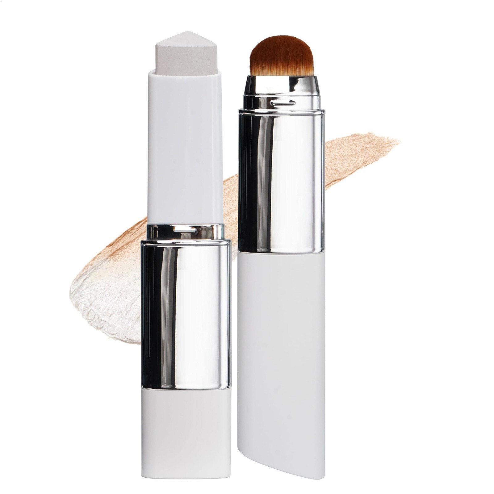 Blanc Cover Cream Stick V Blanco - Base en barra coreana que cambia de color con br