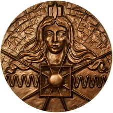 [#715290] Francja, Medal, Industries Françaises de l'Optique, Biznes i przemysł,