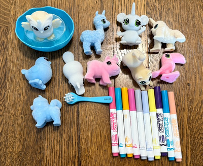 Crayola Scribble Scrubbies Glow Combo Drawing & Coloring Kit Craft
