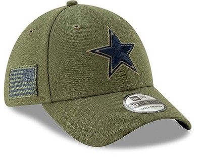 Authentic NFL New Era NWT Dallas Cowboys Salute To Service 39Thirty Flex Cap