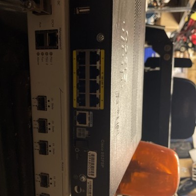 Cisco C892FSP Integrated Services Router - No PSU Powers On Not Fully Tested