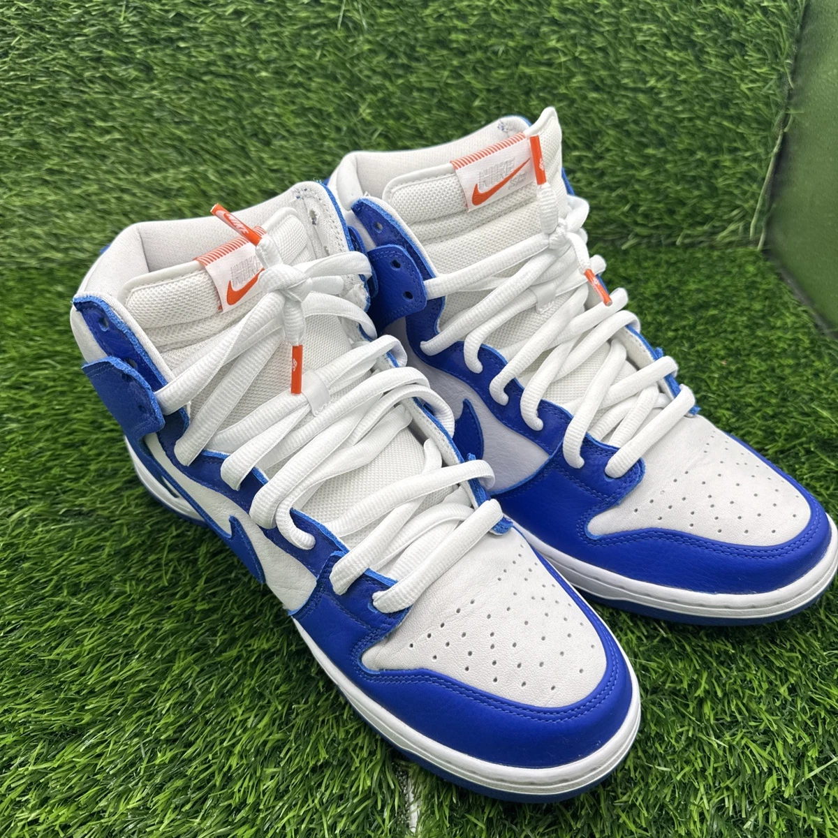 NIKE SB High ホワイト/レッド/ブルー Damage Boardshop: Nike SB 