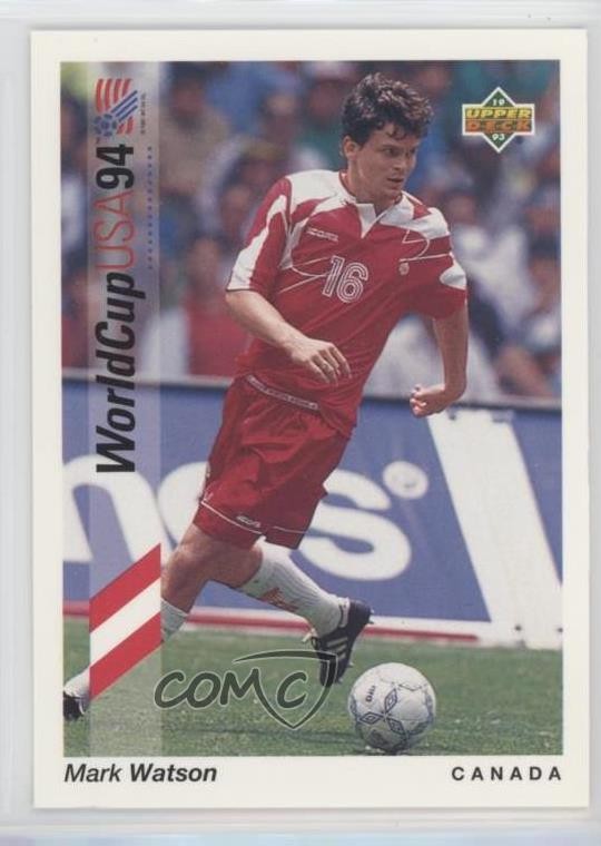 1993 Upper Deck World Cup 94 Preview English/Spanish Mark Watson #60 j5j