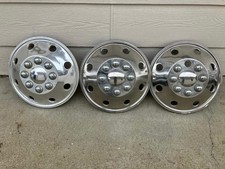 92-23 16 Ford E350 E450 Motorhome Hubcaps 3 Wheel Simulators- Used