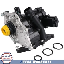 Water Pump Thermostat Housing Assembly New For Passat Tiguan VW Beetle Golf GTI