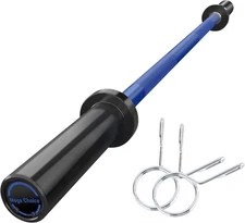 47in Olympic Barbell, Weight Bar For 500lbs Capacity & Powerlifting 