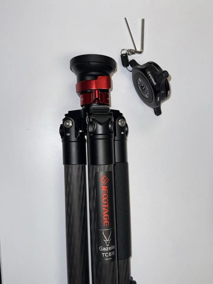 NEW iFootage Gazelle TC6S-Uprise Tripod AND iFootage Q1S Quick Release Plate - Image 4 of 4