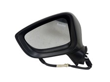 2017-2018 Mazda 3 Left Driver Door Mirror Blind Spot E11 46r-048633 Oem