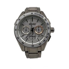 SEIKO Solar watch analog stainless steel SLV SLV SS 8B82-0AP0