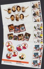 75th NHL Hockey * 3 Blocks with Pictorial Margin CANADA 1992 #1443-1445 MNH