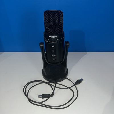 #ad Samson G Track Pro USB Condenser Microphone w Stand amp; Cable Works Great $44.99