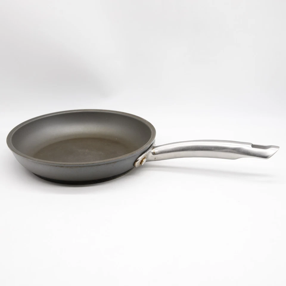 Lote de 2 sartenes profesionales de acero inoxidable Anolon antiadherentes de 8,5 y 12  Foto 3 de 4